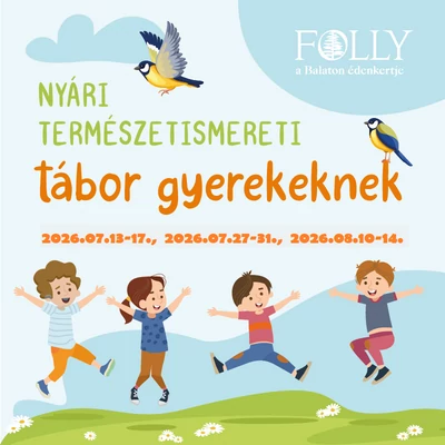 Nyári természetismereti tábor gyerekeknek - előleg