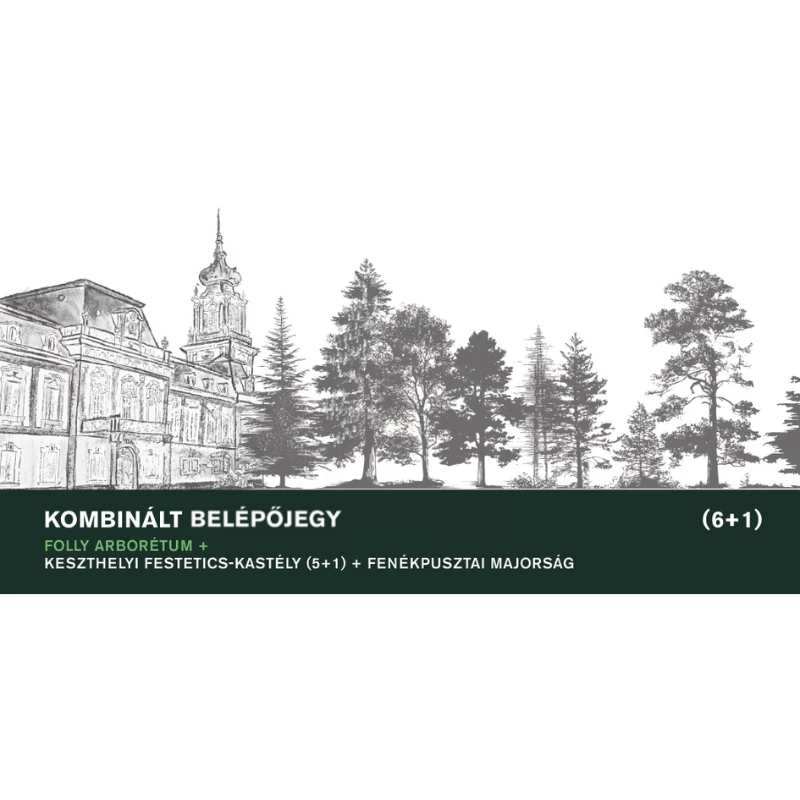Folly Arborétum, Festetics-kastély + 5 kiállítás & Fenékpusztai majorság - Kombinált jegy