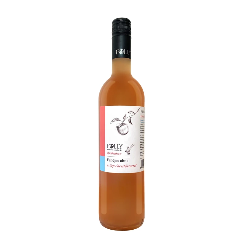 Fahéjas alma szirup édesítőszerrel 0,75 liter