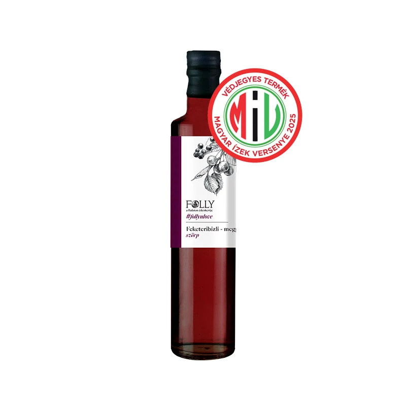 Ribizli-meggy szirup 0,5l